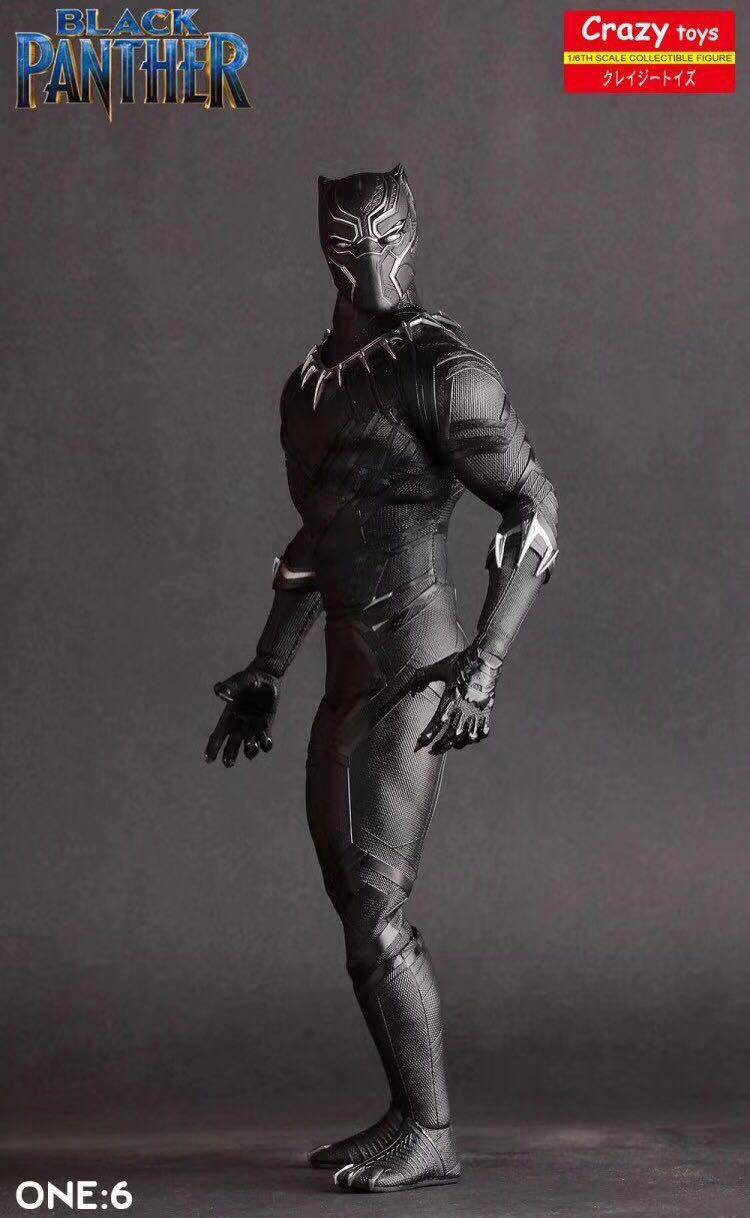 现货crazytoys漫威复仇者联盟无限战争12寸黑豹手办