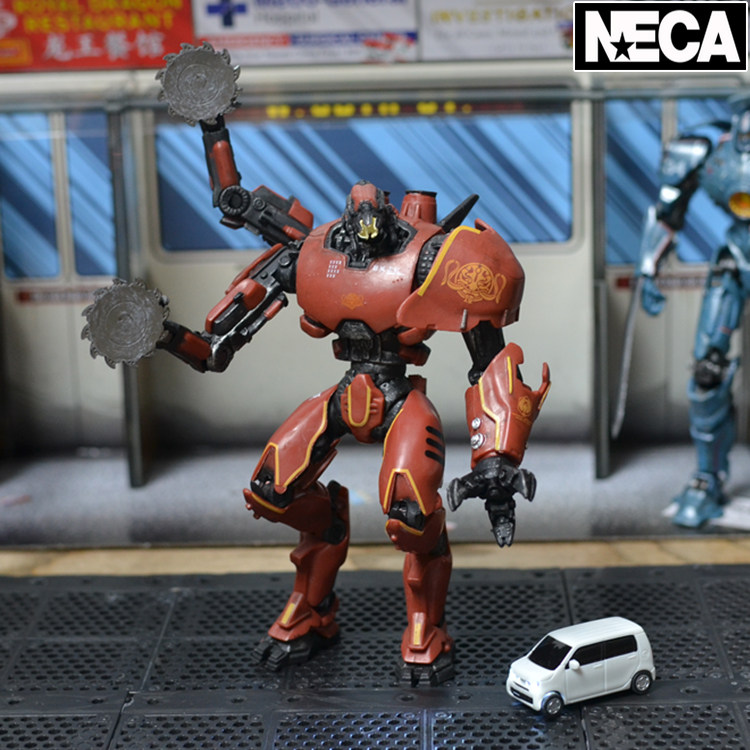 neca环太平洋2手办机甲模型危险复仇流浪者 暴风赤红玩具周边可动