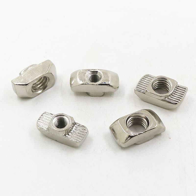 配件锤头螺母专用工业铝型材欧标45m4m5m6m8船型螺母