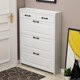 Ultra-thin shoe cabinet household door tipping bucket narrow storage console cabinet 17cm simple space saving large capacity small shoe rack Ultra-thin shoe cabinet household door tipping bucket narrow storage console cabinet 17cm simple space saving large capacity small shoe rack