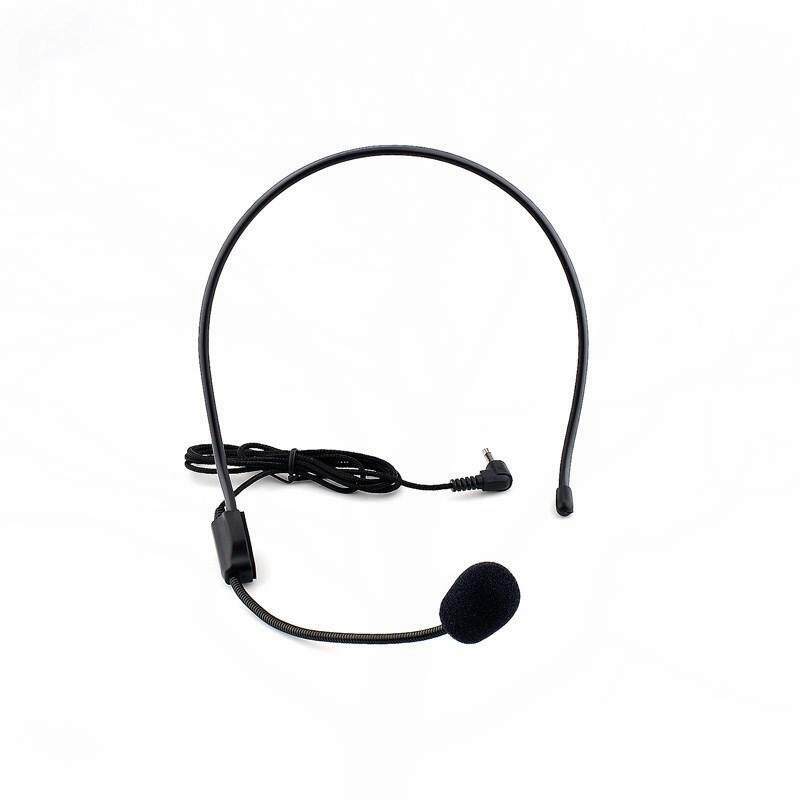 头戴式有线麦克风老师讲课蜜蜂扩音器耳麦话筒上课耳挂式小