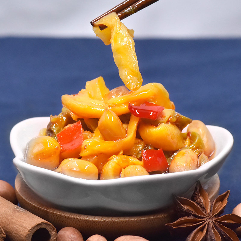 辣味开瓶咸菜装小罐装佐餐榨菜麻辣南下特产腌制