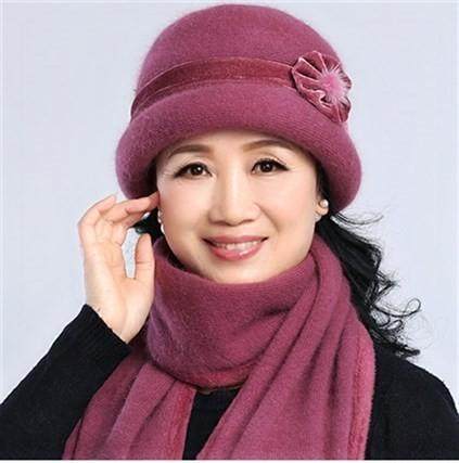 老年人帽子女春秋季薄款中年女士妈妈保暖帽老太太盆帽奶奶帽夏.