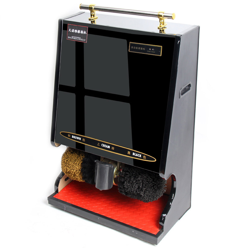 全自动擦鞋机酒店大堂家用擦皮鞋机多功能电动神器擦鞋器