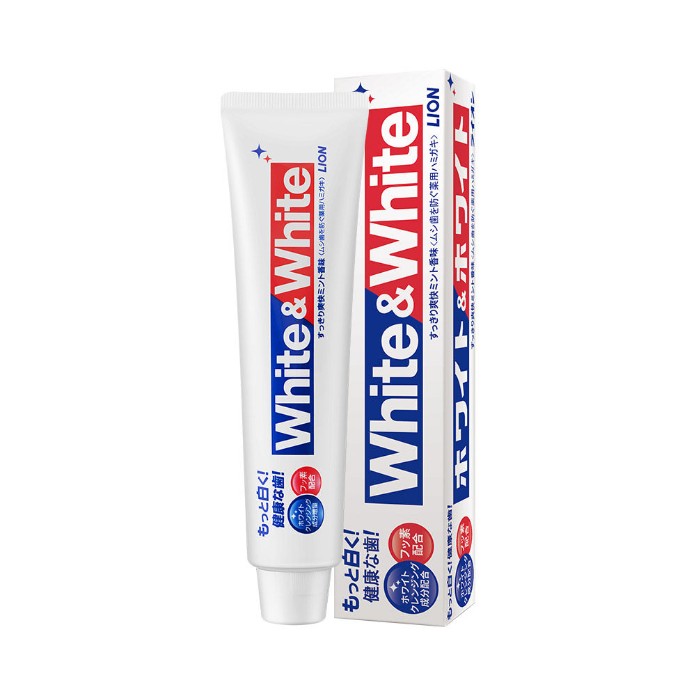 【自营】日本lion/狮王white美白牙膏(热品库)