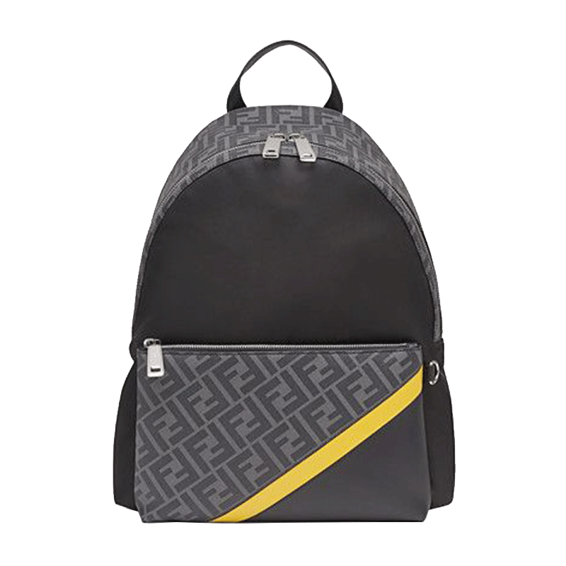 自营fendi芬迪男士织物双肩包7vz042a9xtf17bj时尚男包背包双肩背包