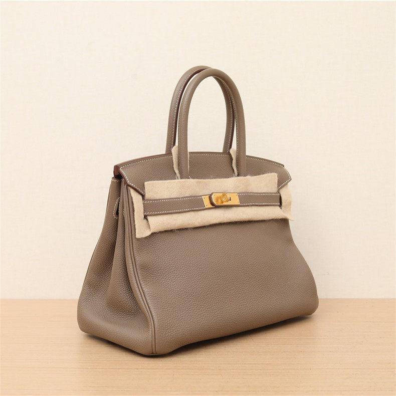 扣手刻金birkin30togo女款自营新女款中古爱马仕hermes手提包通用款