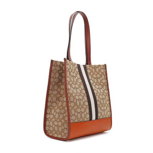 自营coach蔻驰女士大号托特包老花手提包单肩包大包女包1917