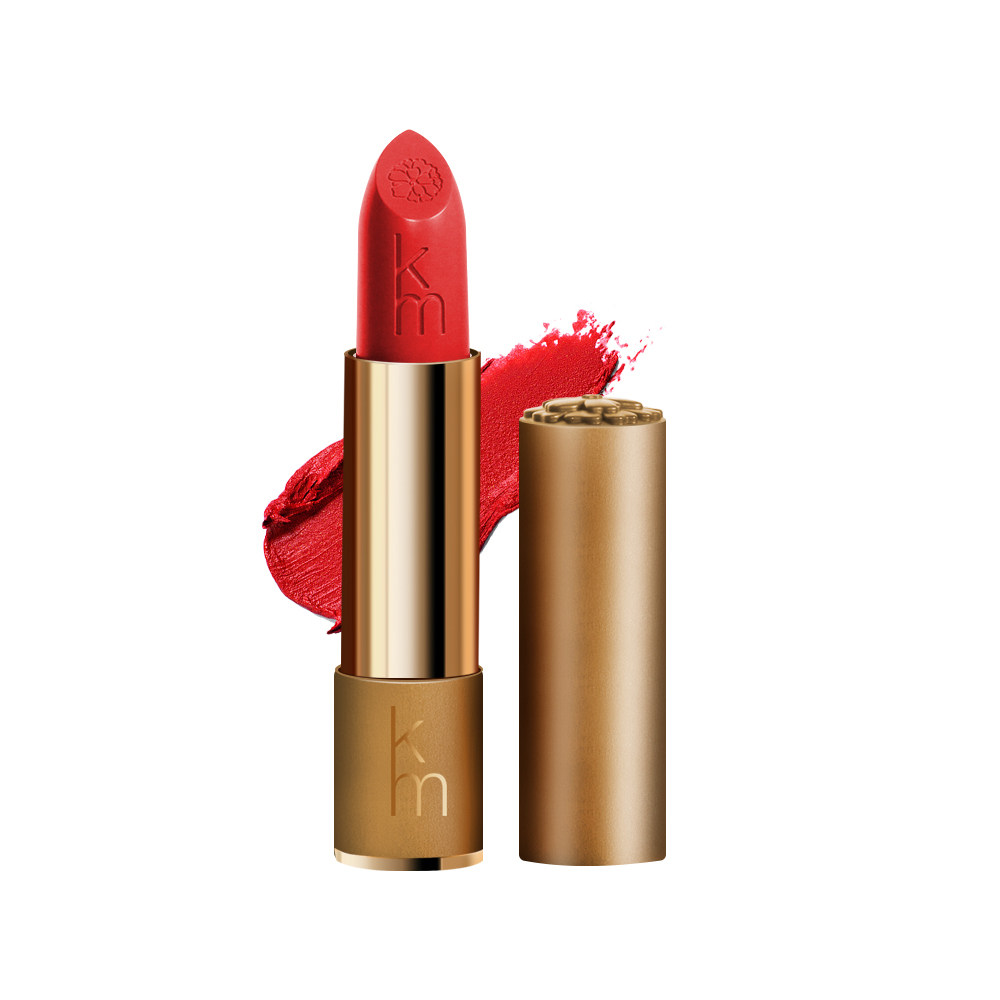 新西兰karen murrell km 新款进口天然口红润唇膏金管