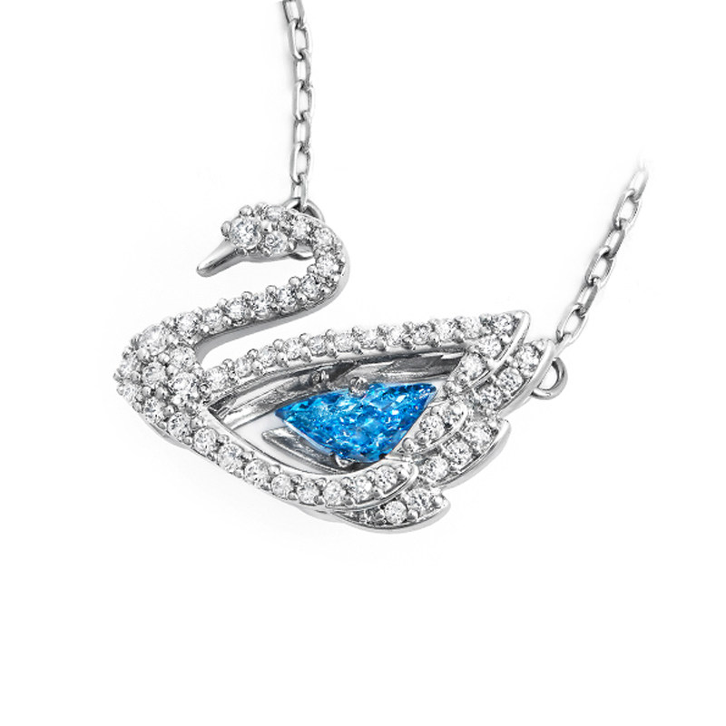 自营swarovski施华洛世奇dancingswan125周年跳动天鹅项链项链