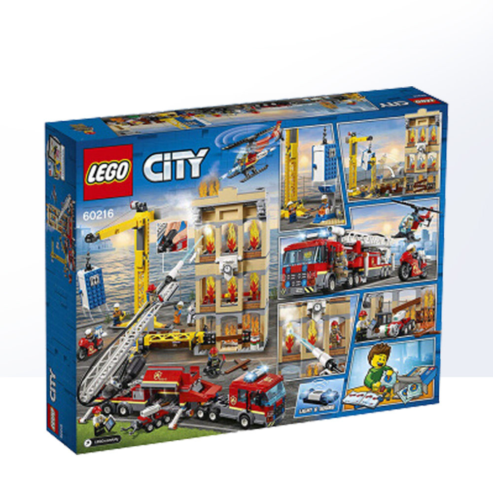 lego乐高城市消防救援60216系列模型建构