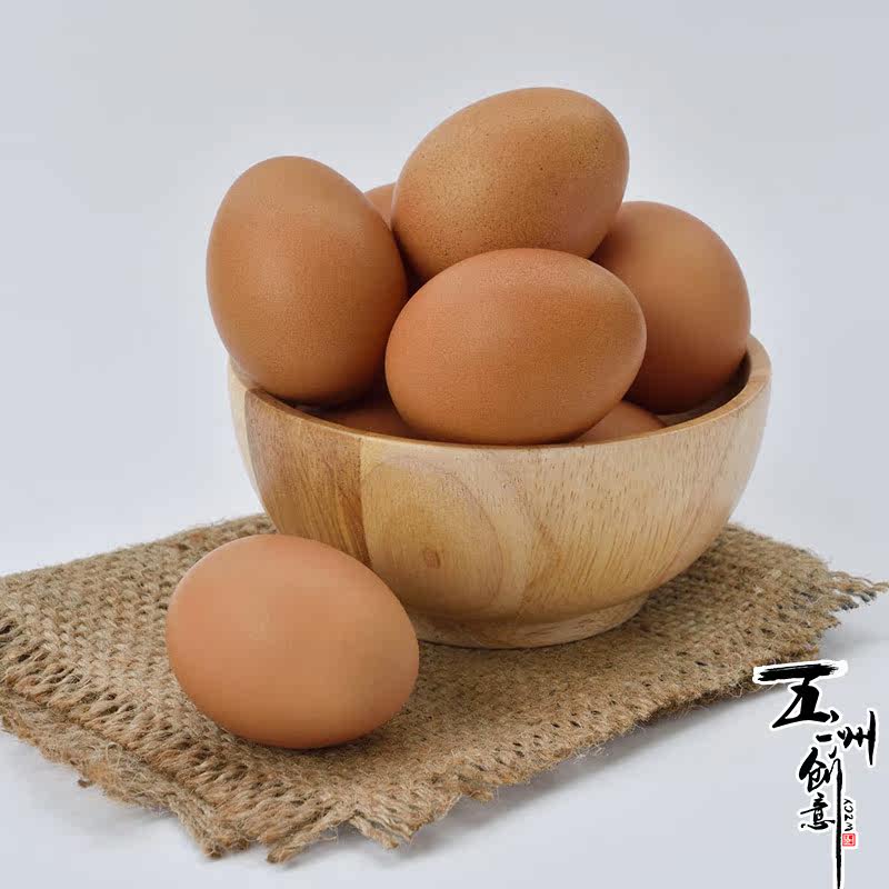 鸡蛋正宗黑山褐壳富硒土鸡30枚新鲜孕妇月子鸡蛋