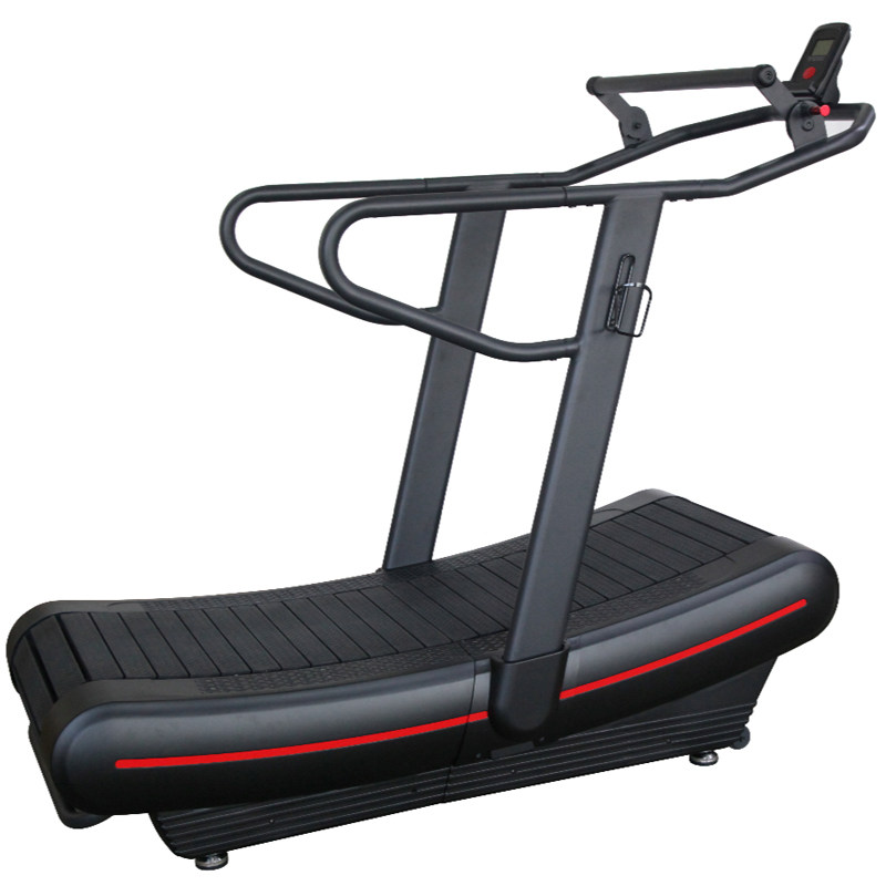 康乐佳动力动力机机械跑步机k145磁控无助助力弧形跑步机