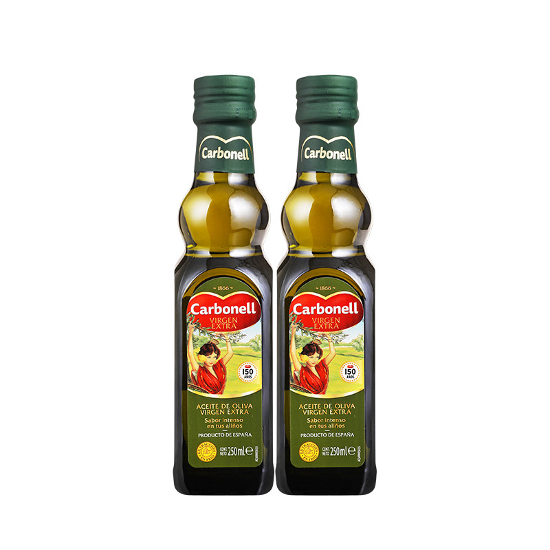 carbonell康宝娜特级初榨橄榄油西班牙原装进口食用油小瓶250ml橄榄油