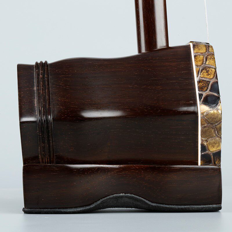 乐器王根兴明清老红红木二胡民族初学者专业考级二胡