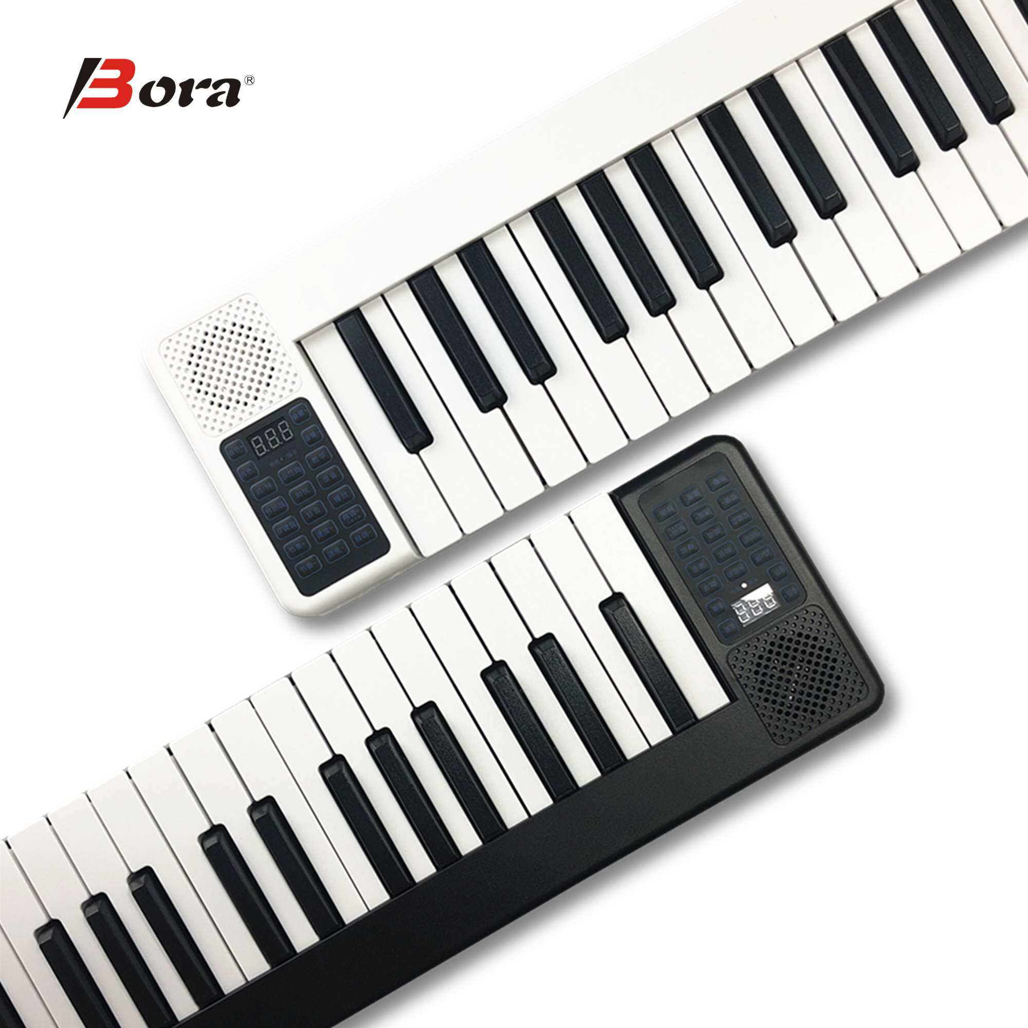 雅马哈便携式手卷电子钢琴拼接折叠专业加厚初学者数码钢琴