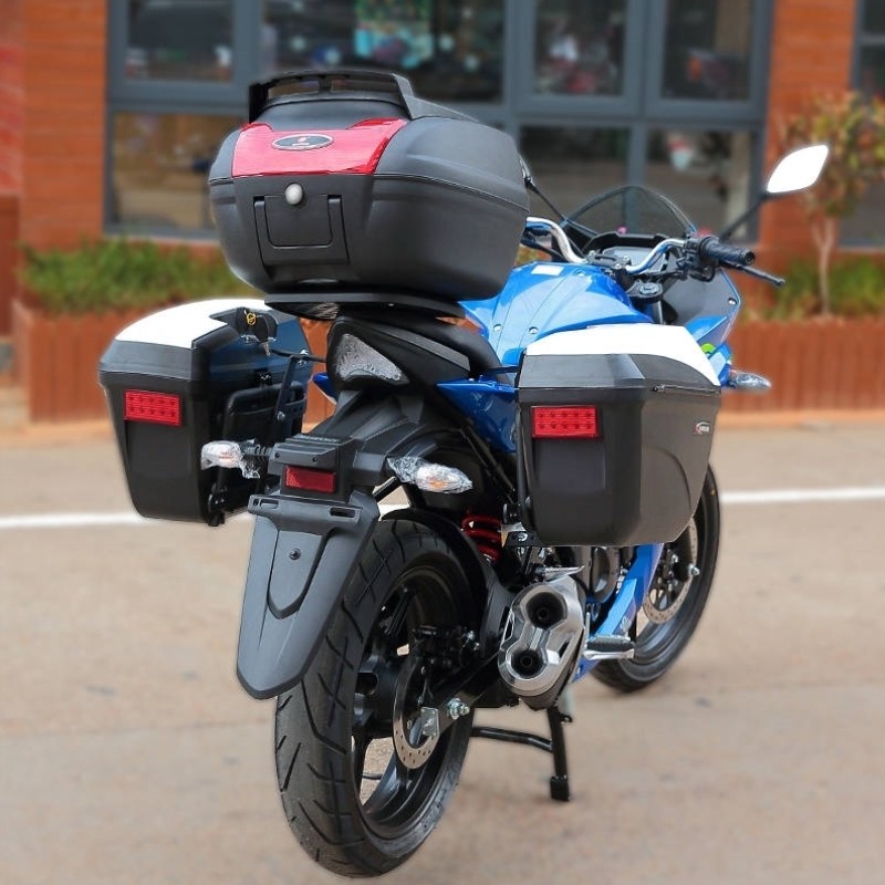 尾箱轻骑铃木uu125uy125改装夏德后备sh33拆卸摩托车尾箱