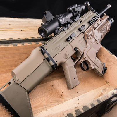 锦明8二代scar电动玩具m416突击步枪9八代尼龙枪成人大射程水弹枪