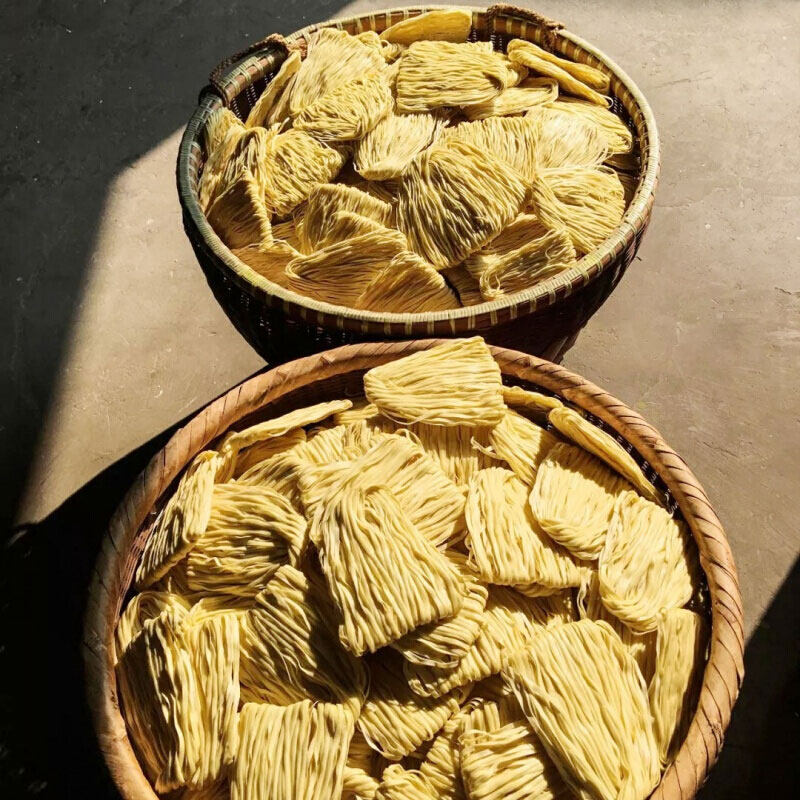 宁波特产樟村切面章溪人家手工盘面碱水水面其它