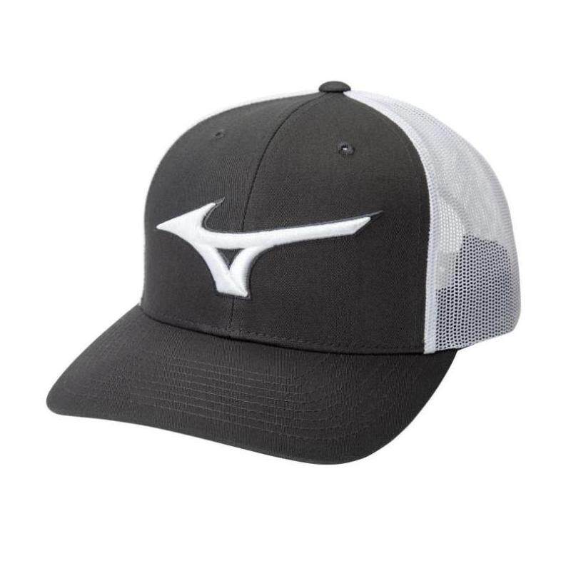 mizuno美津浓男女运动棒球帽网面拼接透气可调美国棒球帽