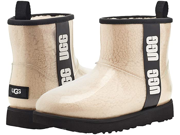 UGG女雪地靴F20秋冬新款经典迷你短靴透明款防滑缓冲正品1113190
