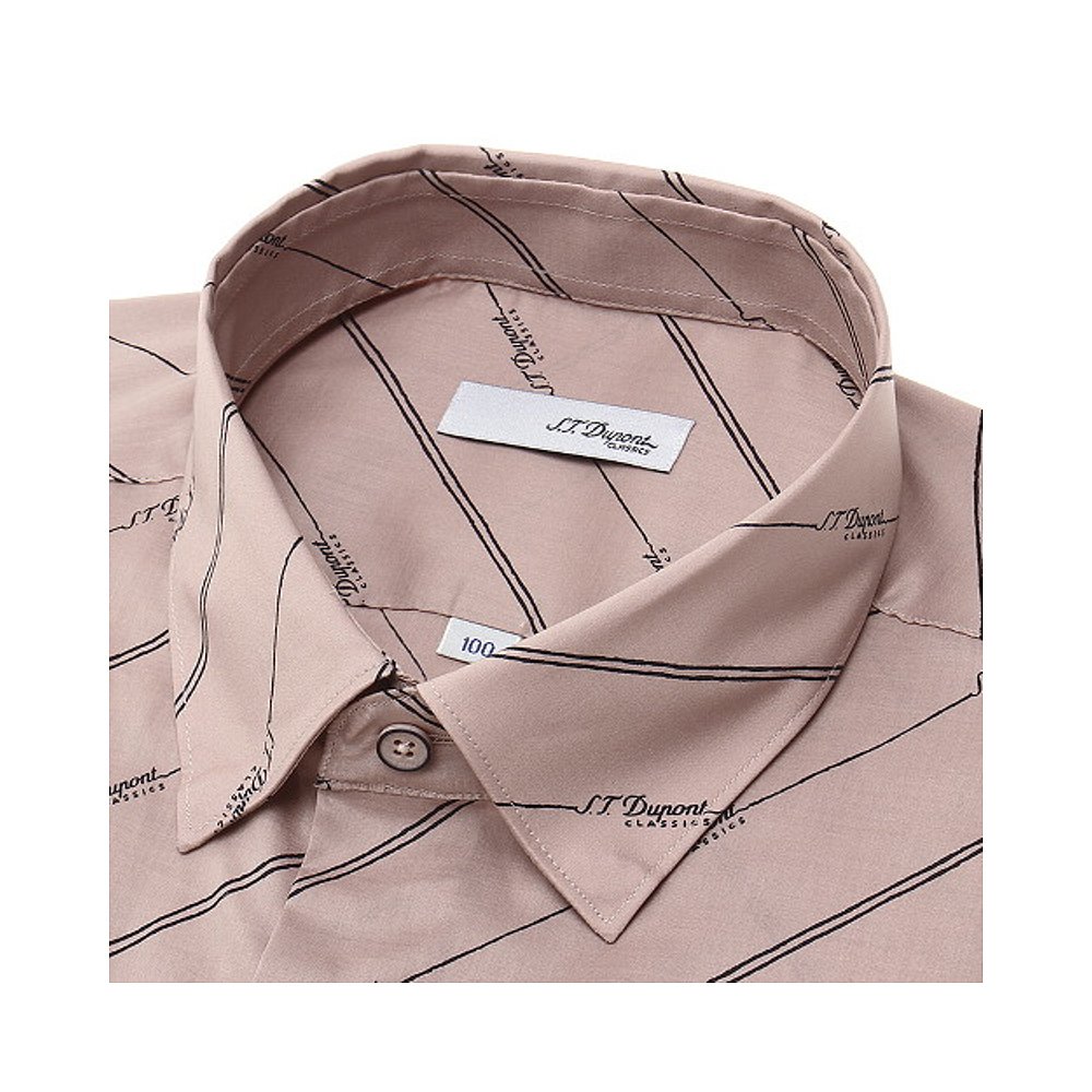 dupont都彭衬衫男士舒适简约潮流衬衫