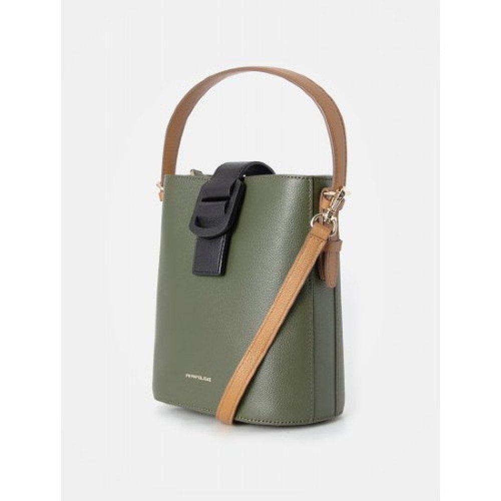 韩国直邮beanpoleaccbeanpoleacc女性橄榄色手提包be07女士包袋