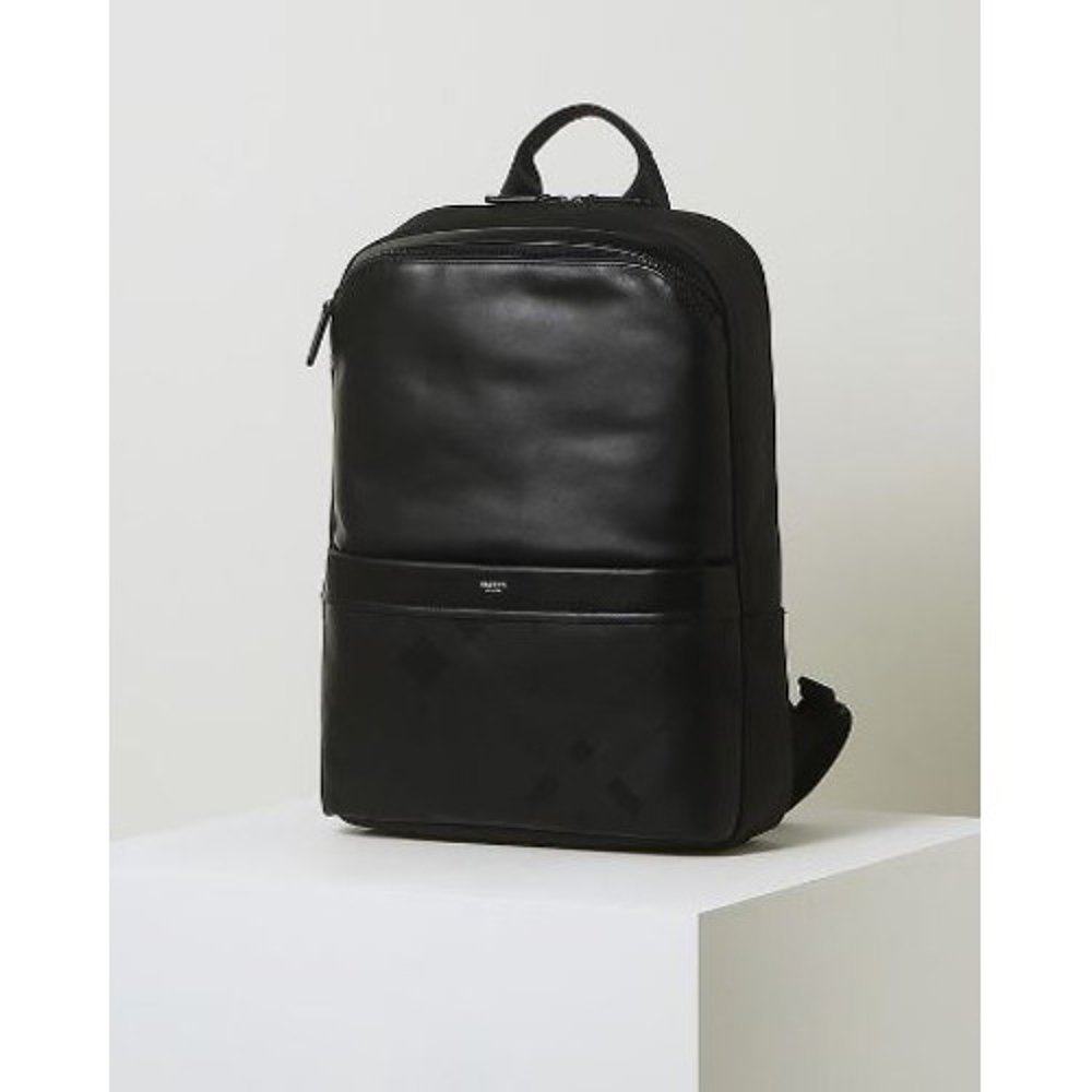 韩国直邮hazzys哈吉斯双肩背包黑色时尚休闲当季新款双肩背包