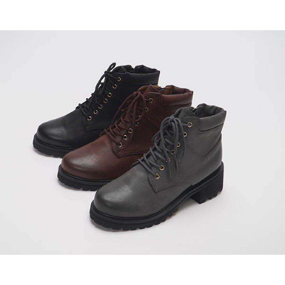 韩国直邮ceresceresroy女士蕾丝基本加高军靴时装靴