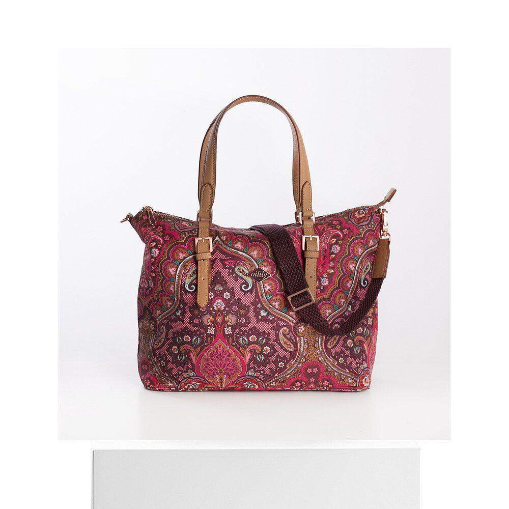 韩国直邮oilily单肩包乐天百货店花纹手提包owafybg010