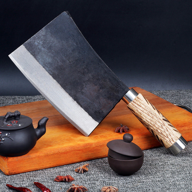 老式斩骨刀剁骨刀家用砍骨加厚手工锻打斩骨刀