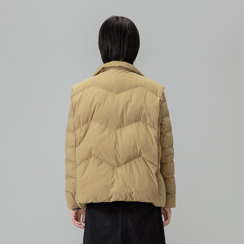 播2020冬新款设计感领型休闲羽绒服女ddn9rd799