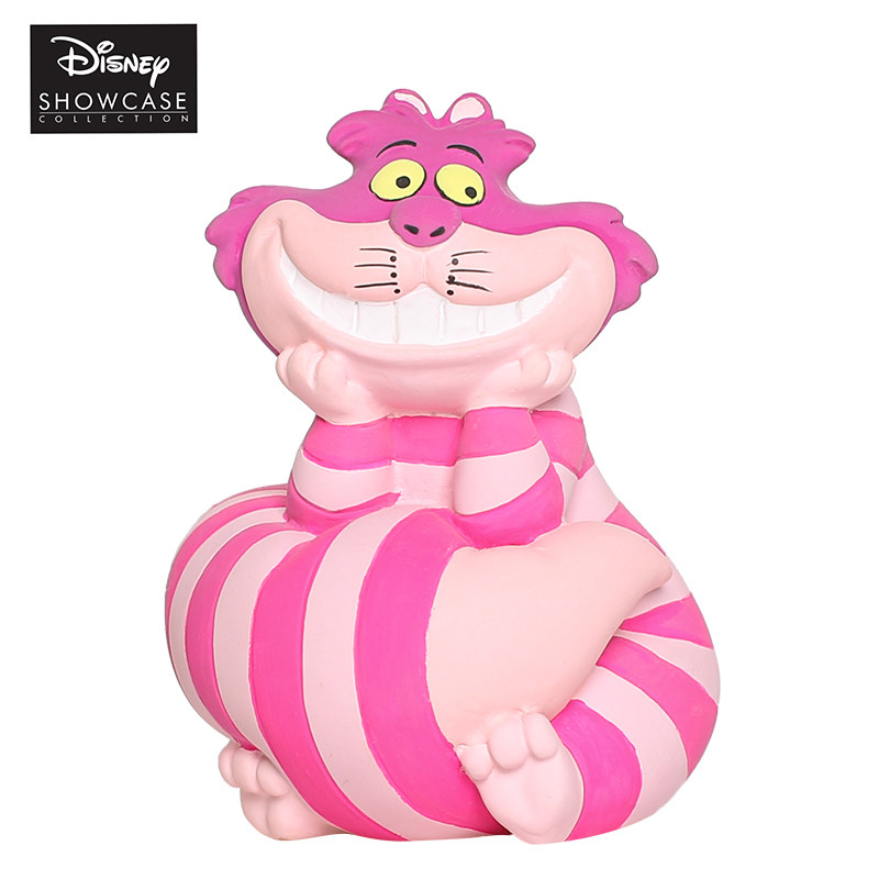 enesco妙妙柴郡猫手办正版爱丽丝梦游仙境周边公仔摆件生日手办