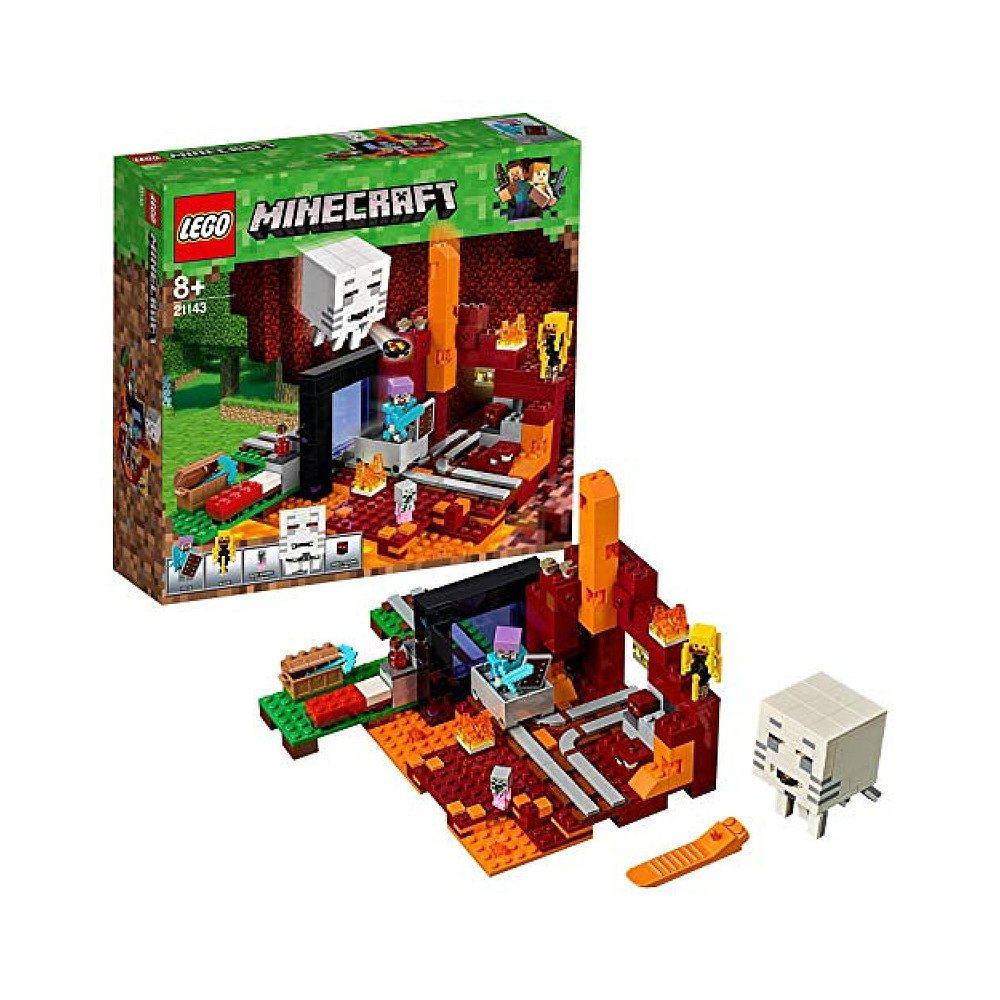 日本直邮lego乐高积木我的世界黑暗传送21143建构