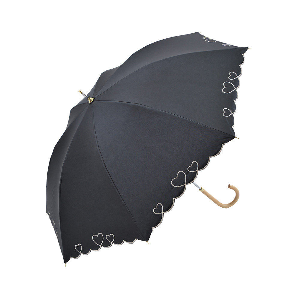 日本直邮niftycolors晴雨阳伞心形荷叶边型可爱伞