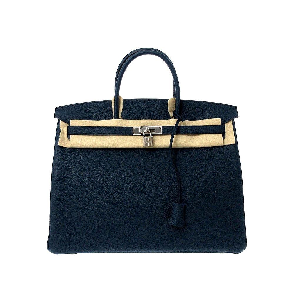 日本直邮中古hermes爱马仕birkin40铂金手提包3636525通用款女包