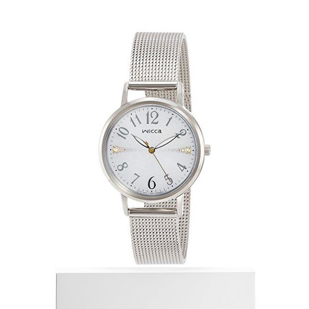 日本直购citizen西铁城wicca kp5 115 11女士银休闲时尚 经典 - 痕风