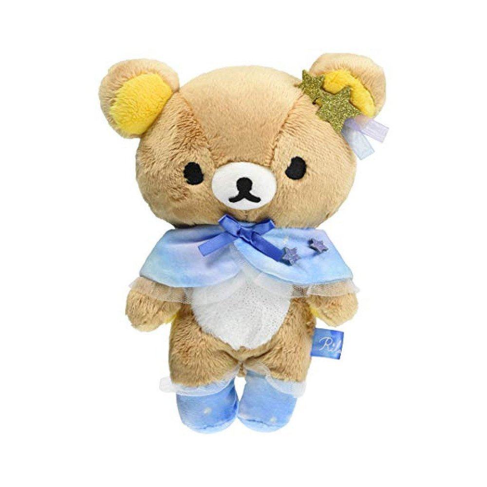 轻松熊日本直邮sanx棕色星夜系列毛绒公仔毛绒