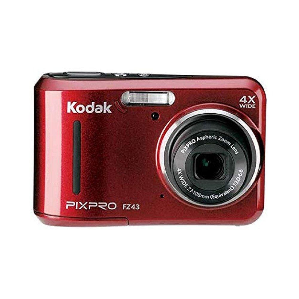 日本直邮kodak柯达相机数码相机fz43pixpro红色做工其它配件