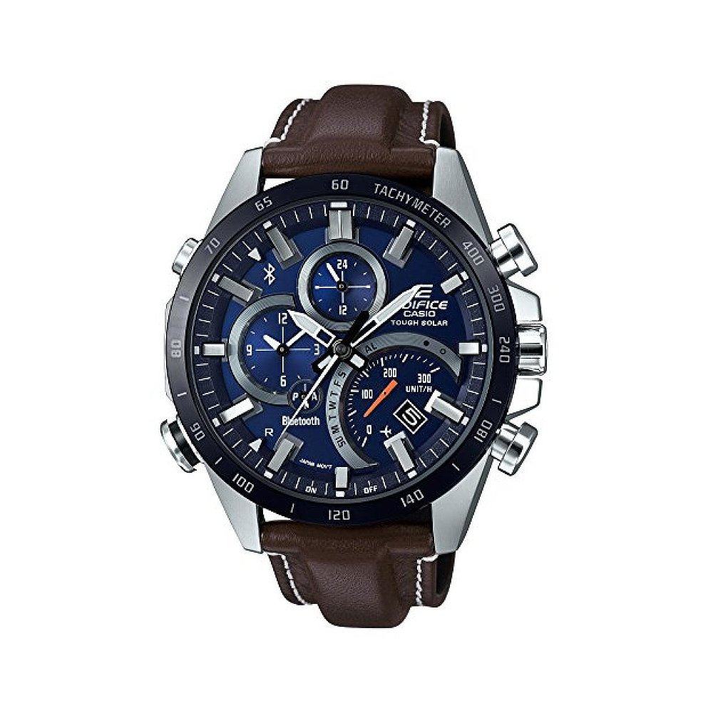 日本直邮casio卡西欧手表smartphonelinkeqb-501xbl-2ajf日韩腕表