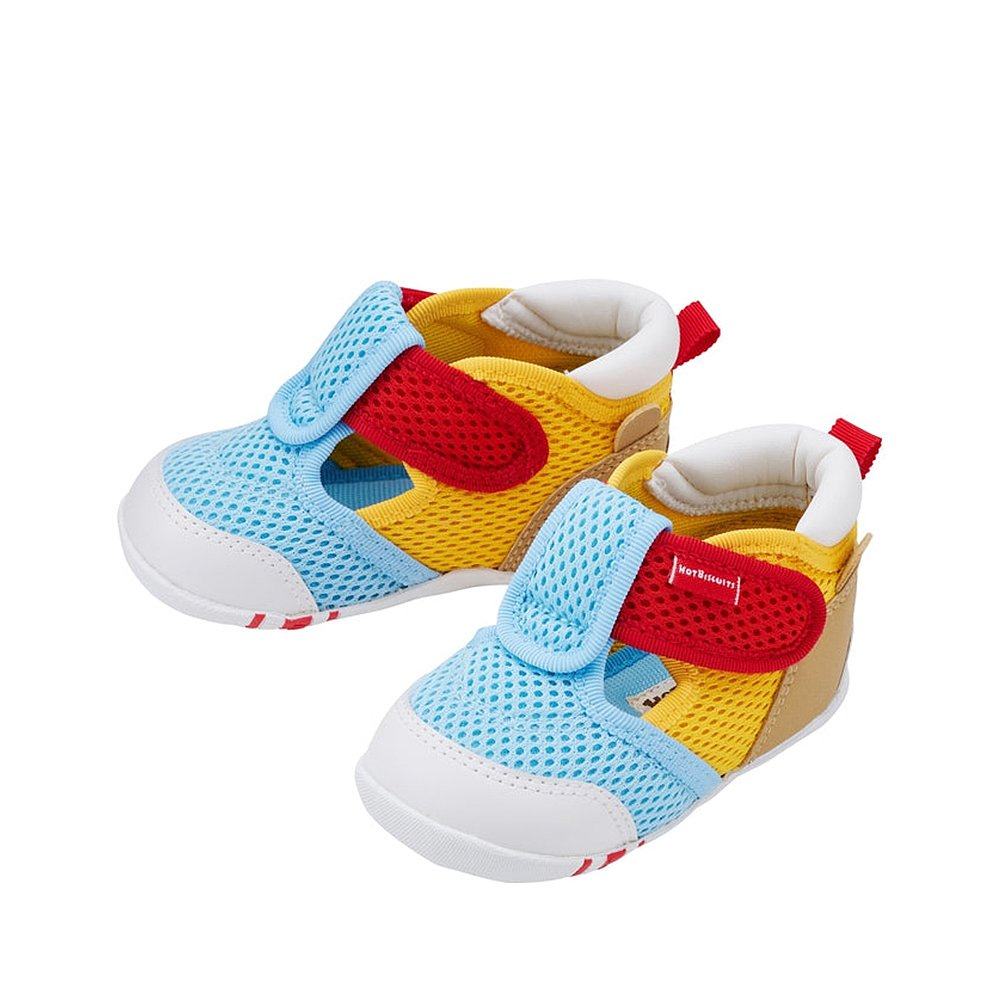 日本直邮mikihouse新款学步鞋网面夏季凉鞋