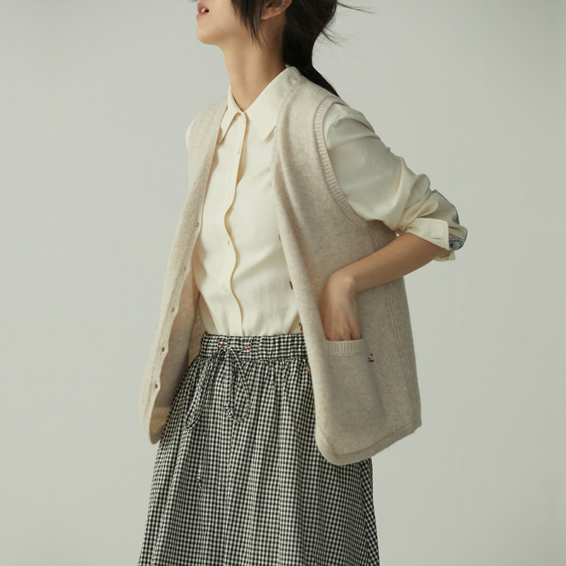 pamphlet 复古百搭羊毛马甲 Retro Woollen Vest