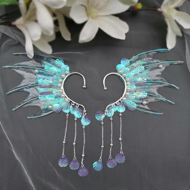 兽志龙角发饰龙女头饰龙王发箍鲛人汉服配饰发饰