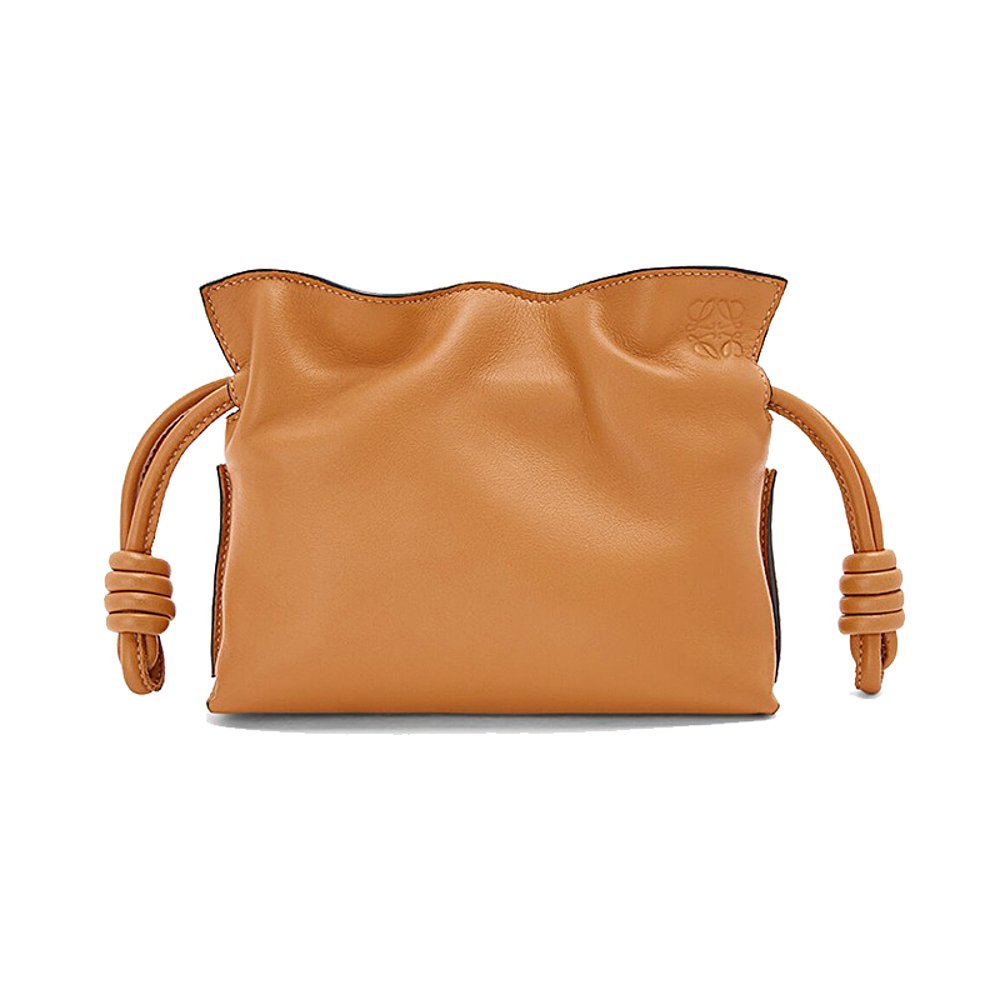 欧洲直邮loewe罗意威flamenco系列女士纳帕小牛牛皮通用款女包