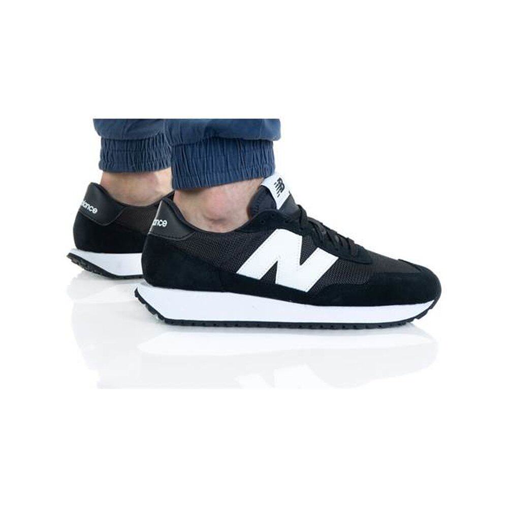 欧洲直邮newbalance新百伦男士黑色皮革系绳休闲鞋运动休闲鞋