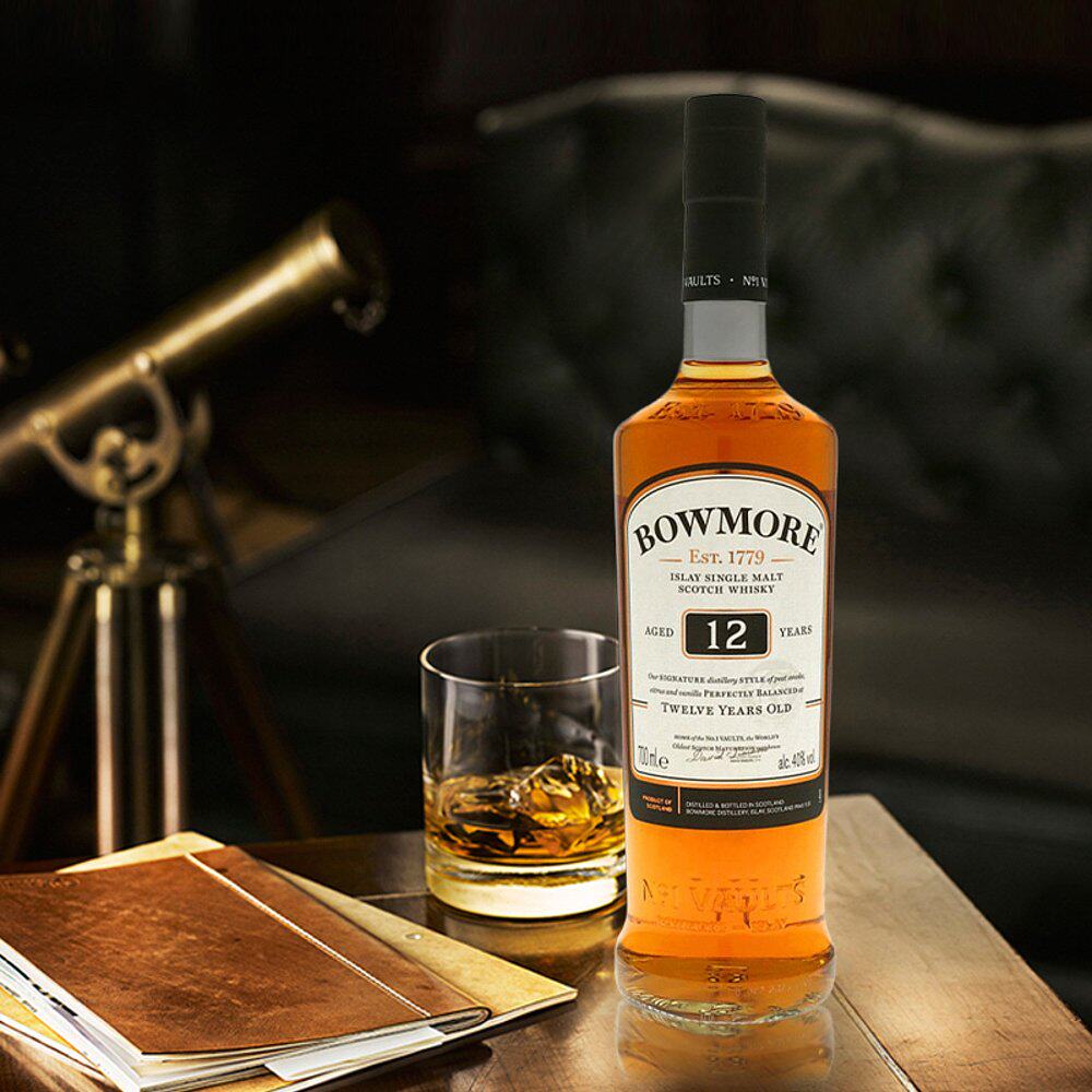 欧洲直邮bowmore波摩10年12年15年1号传说单一威士忌