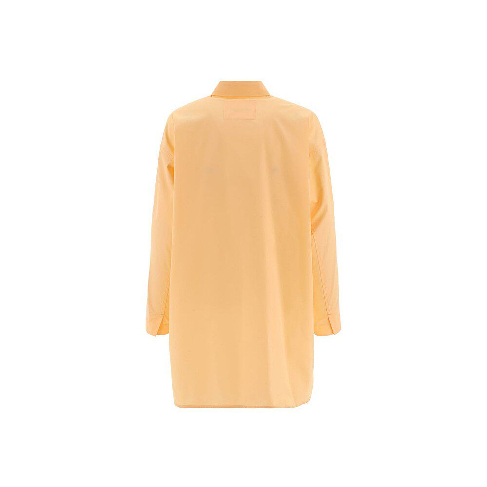 香港直邮jilsanderlogo标志长款衬衫jspu600105-wu245200衬衫