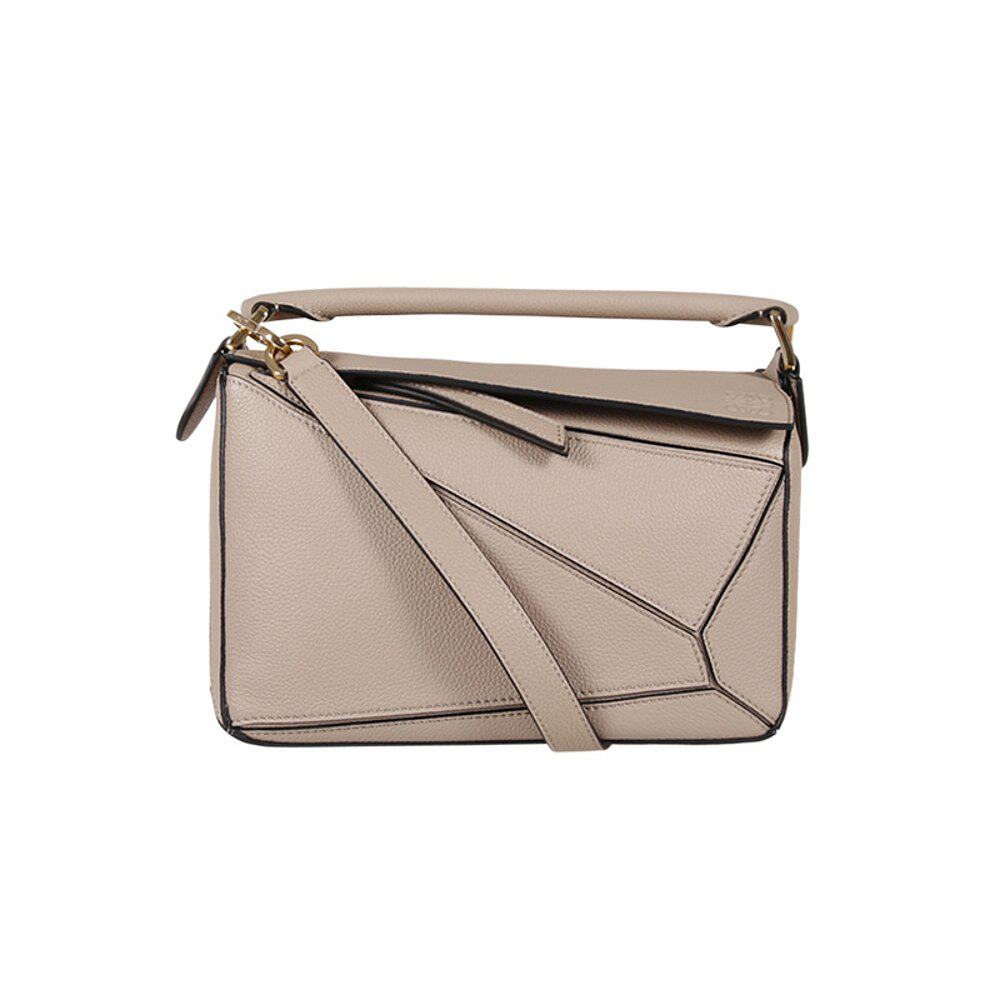 欧洲直邮loewe罗意威新款puzzle小号牛皮皮革几何通用款女包