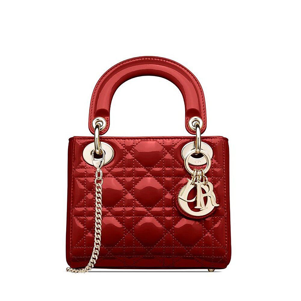 欧洲直邮dior迪奥ladydior系列女士小牛牛皮通用款女包