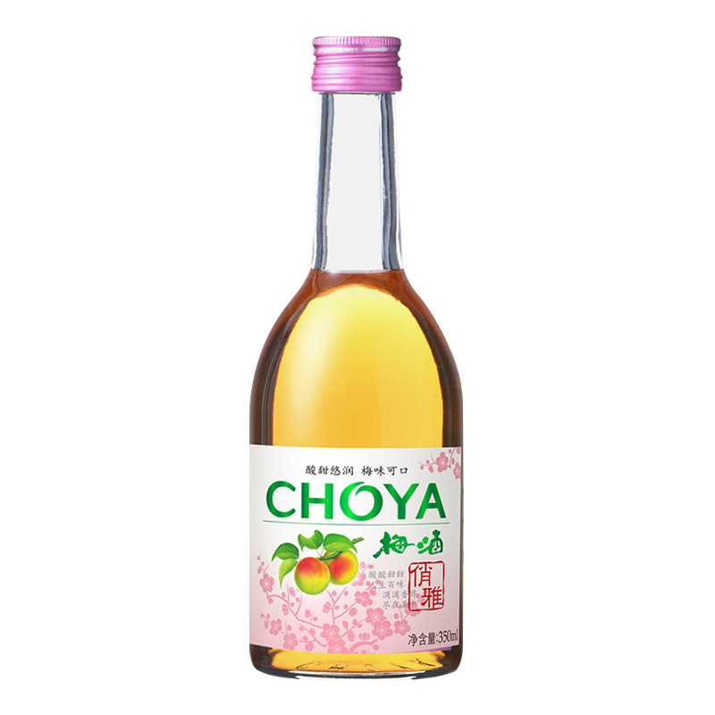 choya俏雅梅酒 日式青梅果酒 洋酒清酒梅子低度数利口酒女350ml